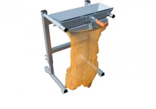 Dispozitiv pentru umplut saci, pentru morcovi, cartofi, sfecla rosie, ceapa - utilaj sortare clasificare