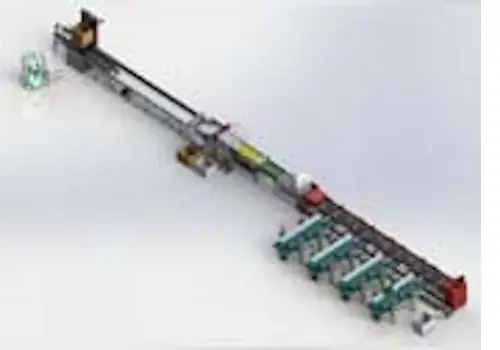 Linie automata de sortare mere dupa greutate si calibru - utilaj sortare clasificare