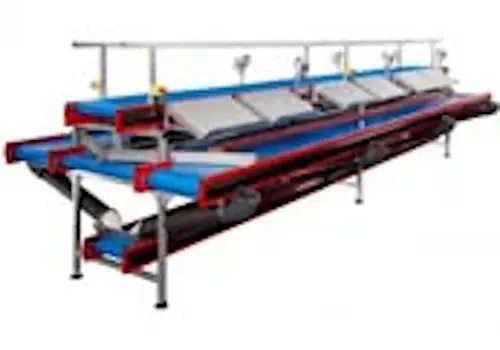 Masa de ambalare cu benzi transportoare, pentru fructe si legume - utilaj sortare clasificare