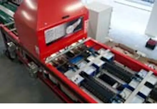 Masina de sortare pentru cirese, prone, rosii cherry, eficienta 500 kg pe rand pe ora, functioneaza cu 2..6 randuri de sortare, sorteaza dupa diametru, culoare - utilaj sortare clasificare